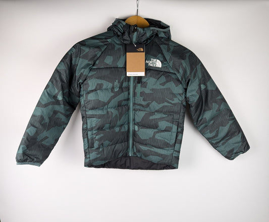The North Face Boys Perrito Reversible Insulated Jacket - Dark Sage /Black