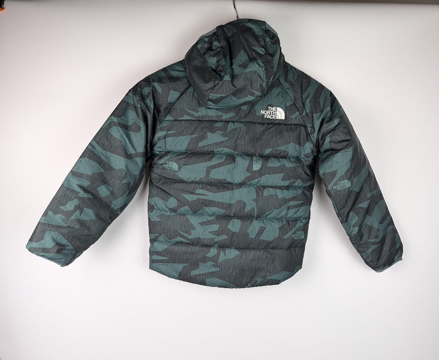 The North Face Boys Perrito Reversible Insulated Jacket - Dark Sage /Black