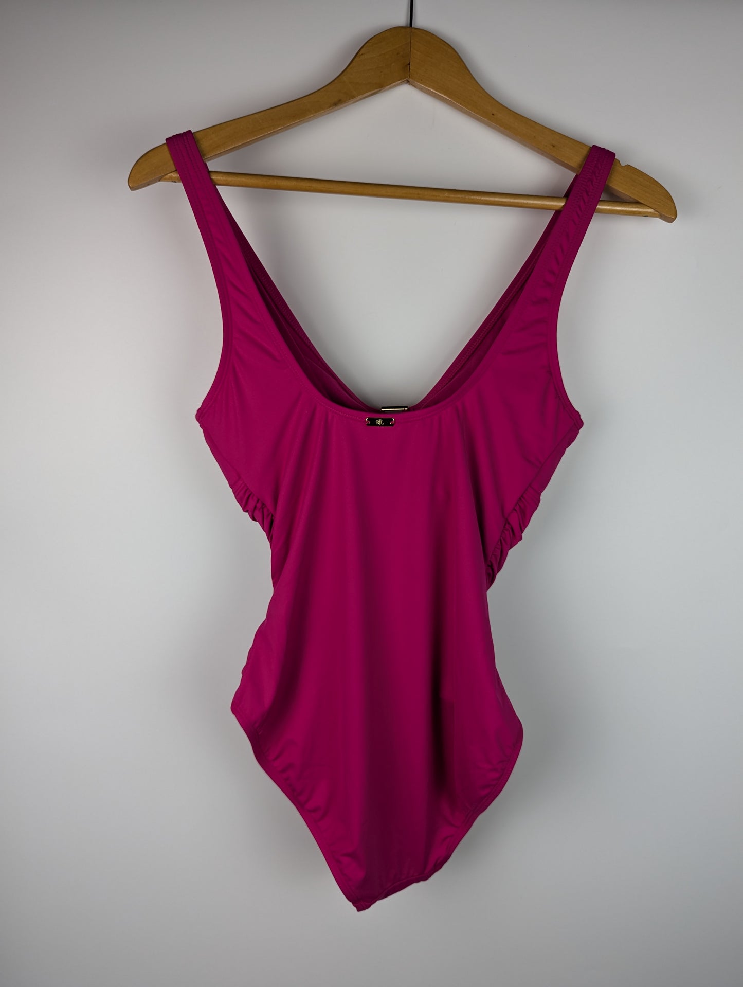 Lauren by Ralph Lauren Ring Swimsuit - Pink