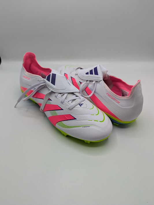 Adidas Predator League Fold-Over Tongue Firm Ground Football Boots - White /Multi