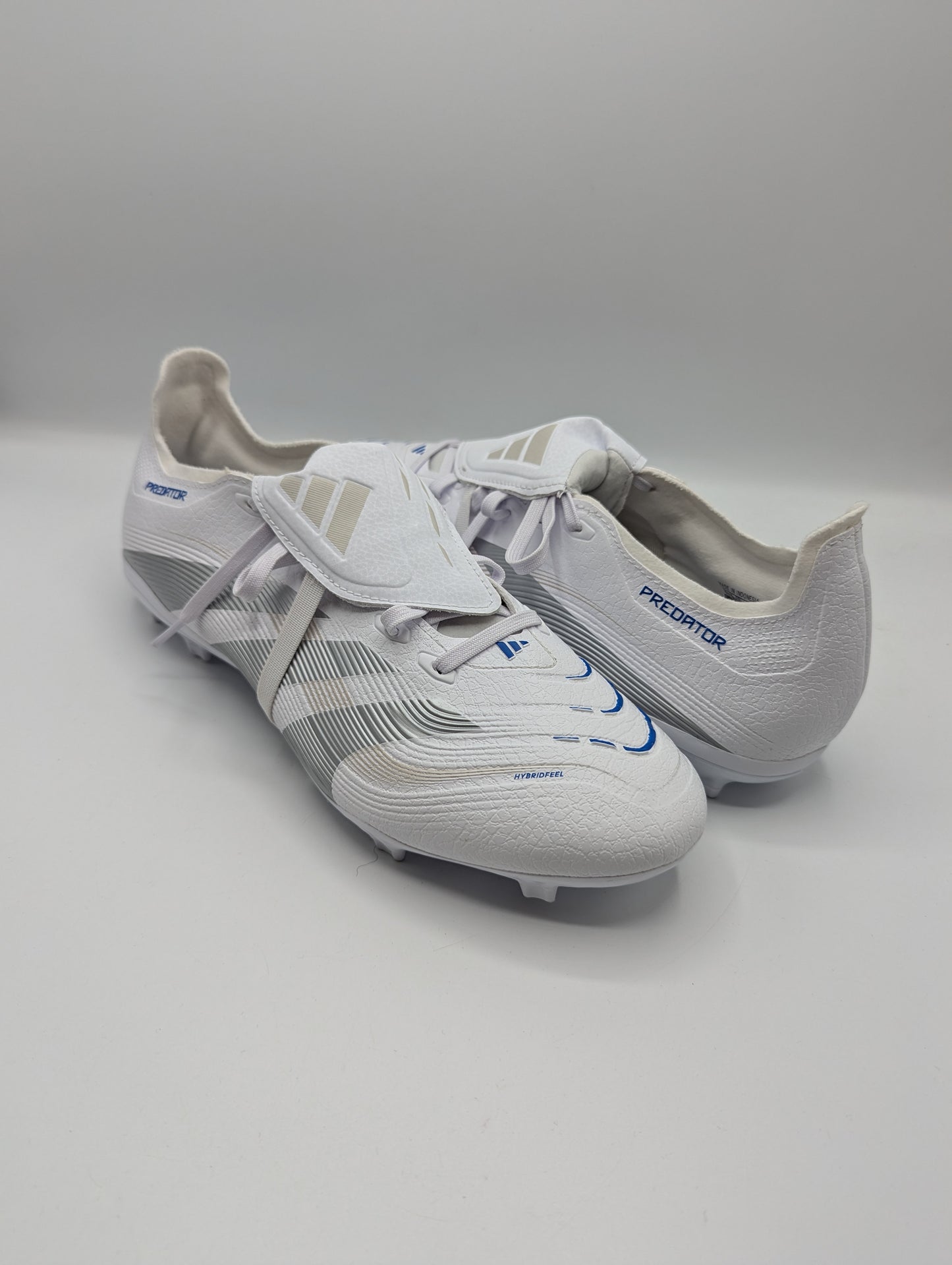 Adidas Predator League Fold-Over Tongue Firm Ground Football Boots - White