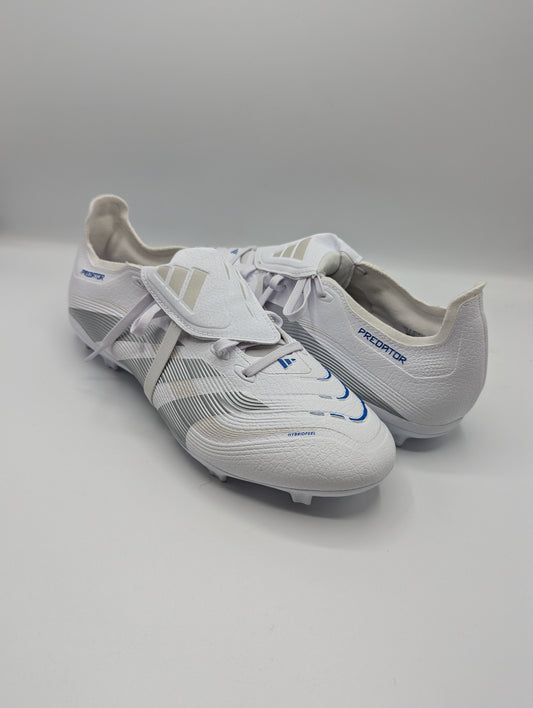 Adidas Predator League Fold-Over Tongue Firm Ground Football Boots - White