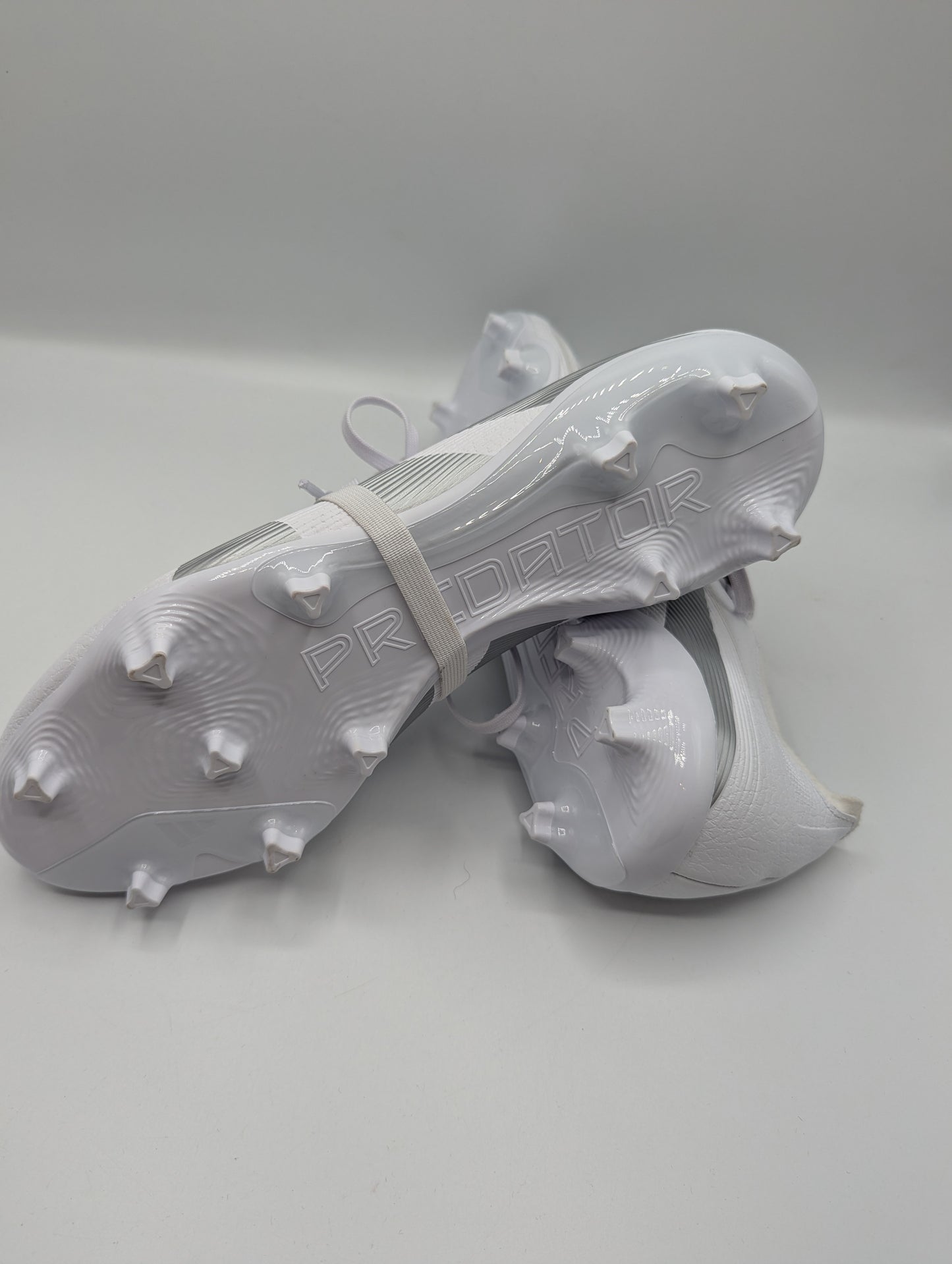 Adidas Predator League Fold-Over Tongue Firm Ground Football Boots - White