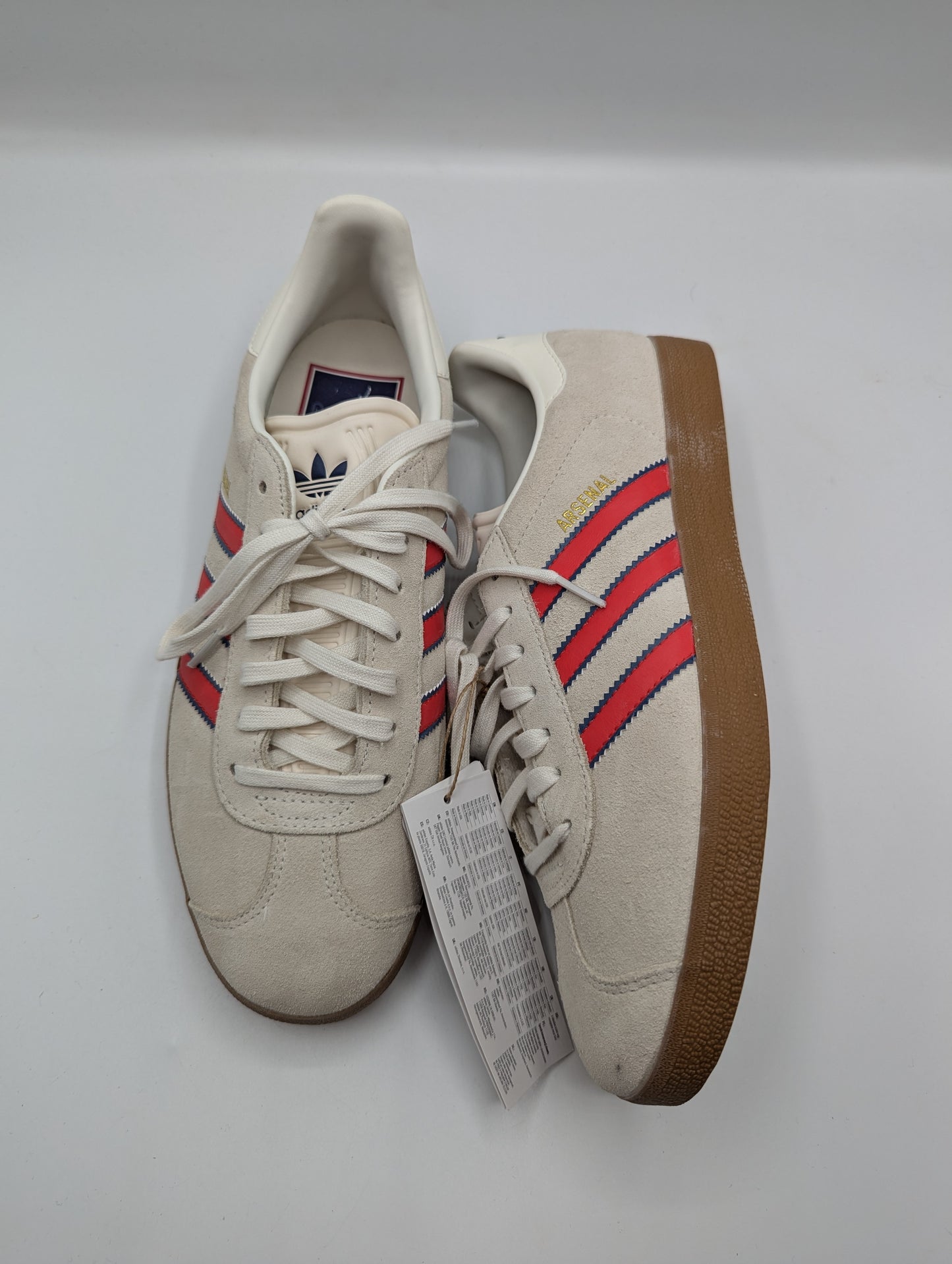 Adidas Gazelle Arsenal Terrace Icons Shoes - Red / Beige