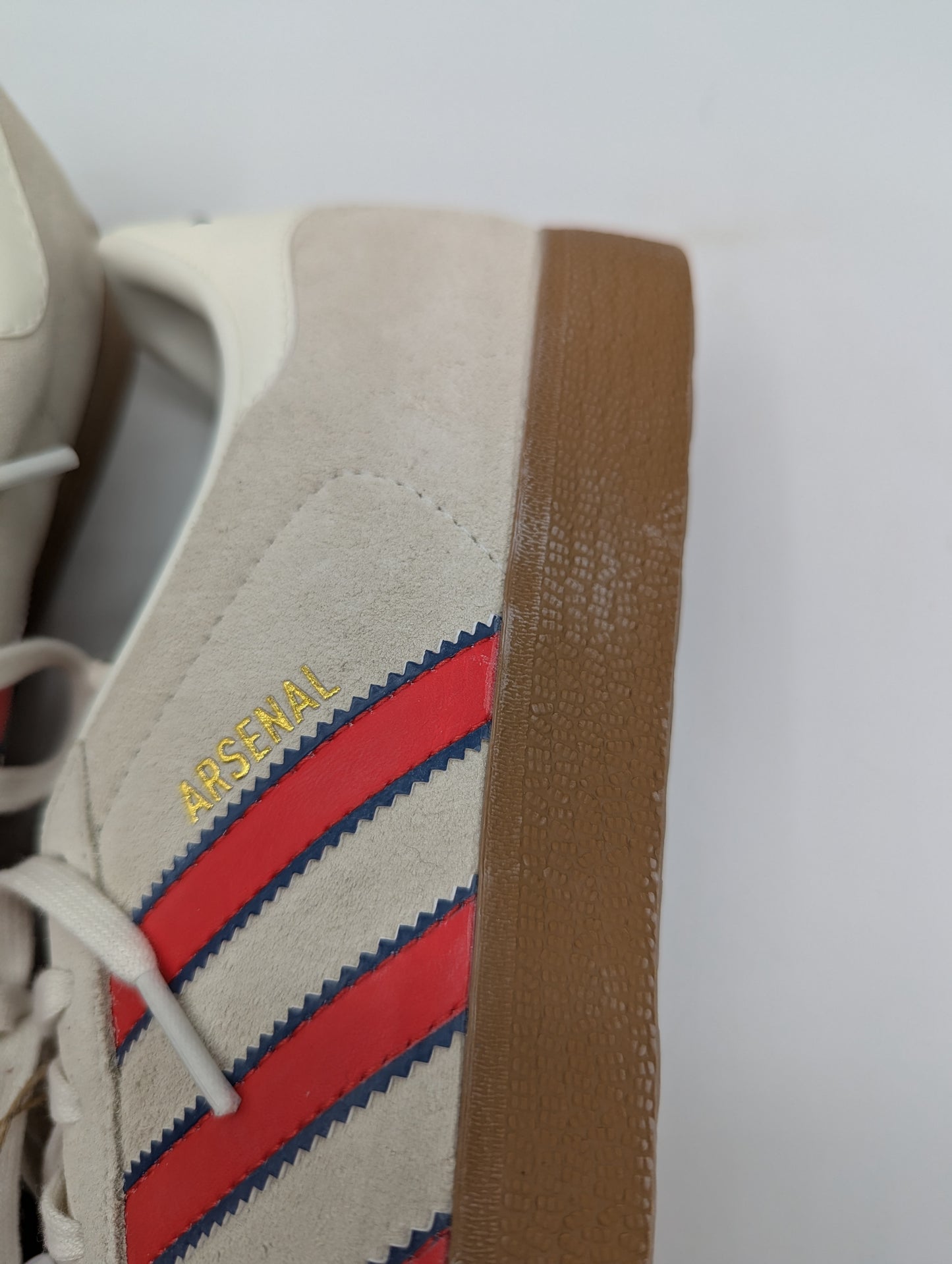 Adidas Gazelle Arsenal Terrace Icons Shoes - Red / Beige