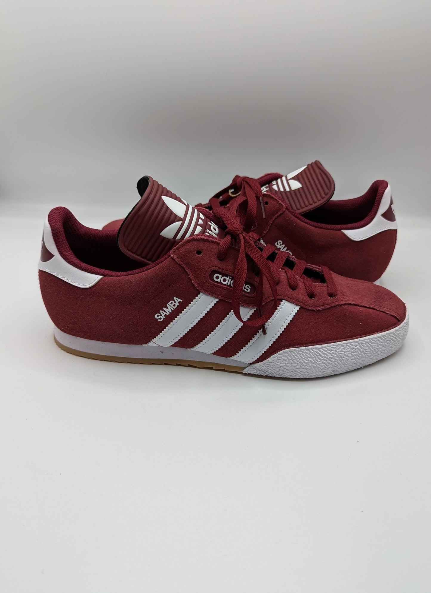 Adidas Originals Samba Suede Men's Trainers - Burgundy