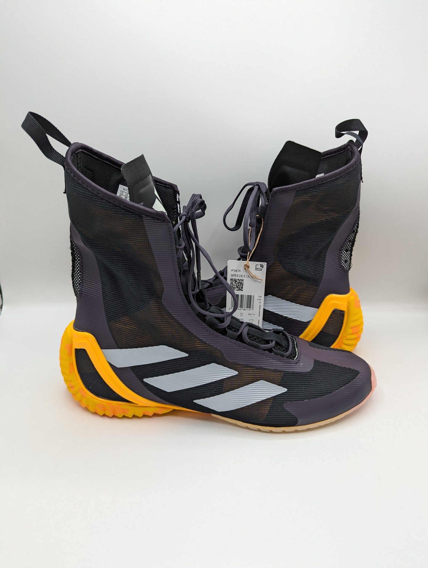 Adidas Speedex Ultra Boxing Shoes Mens - Purple / Black / Orange