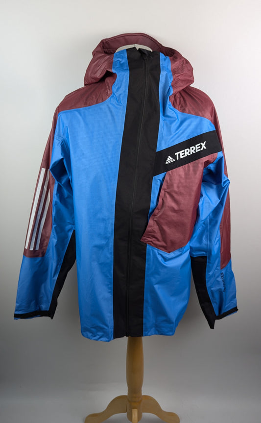 ADIDAS Techrock Light Gore-Tex Jacket Mens - Blue / Purple