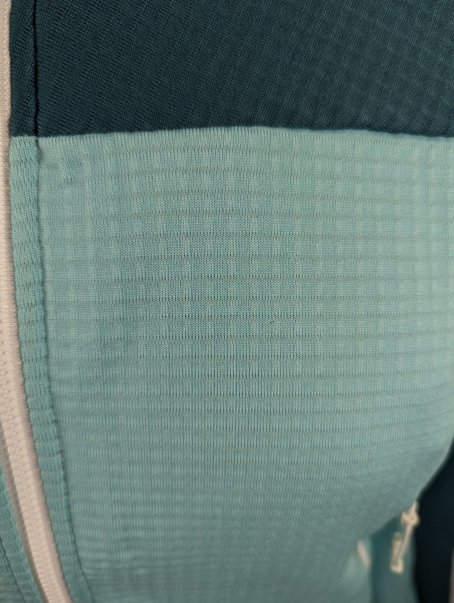 Millet Womens Fusion Grid Fleece Jacket - Aruba/Hydro Blue