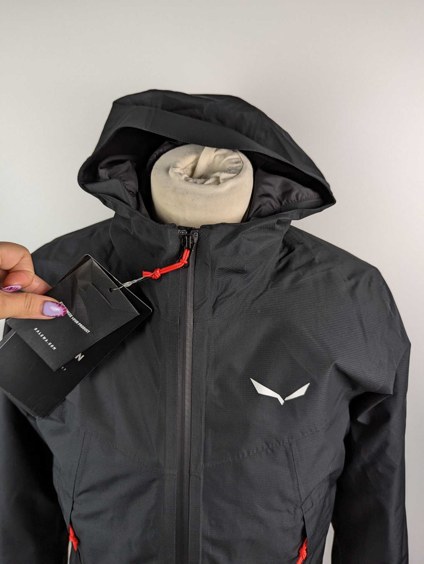 Salewa PTX 2L Convertible Jacket Womens - Black