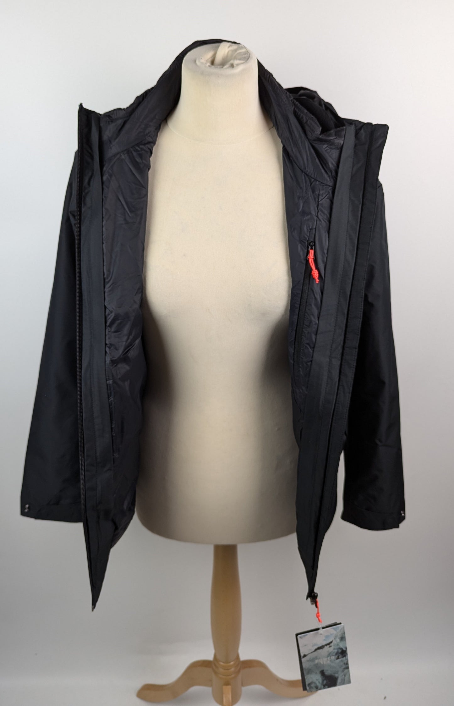 Salewa PTX 2L Convertible Jacket Womens - Black
