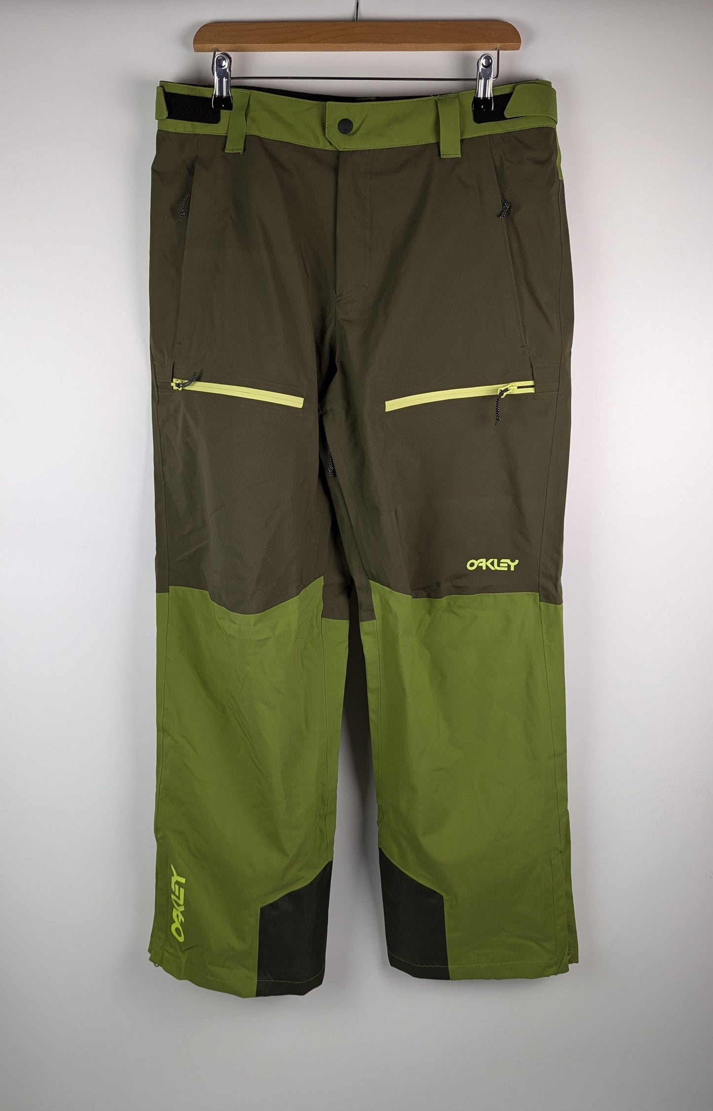 Oakley Lined Shell Pant Mens Ski Trousers - Green
