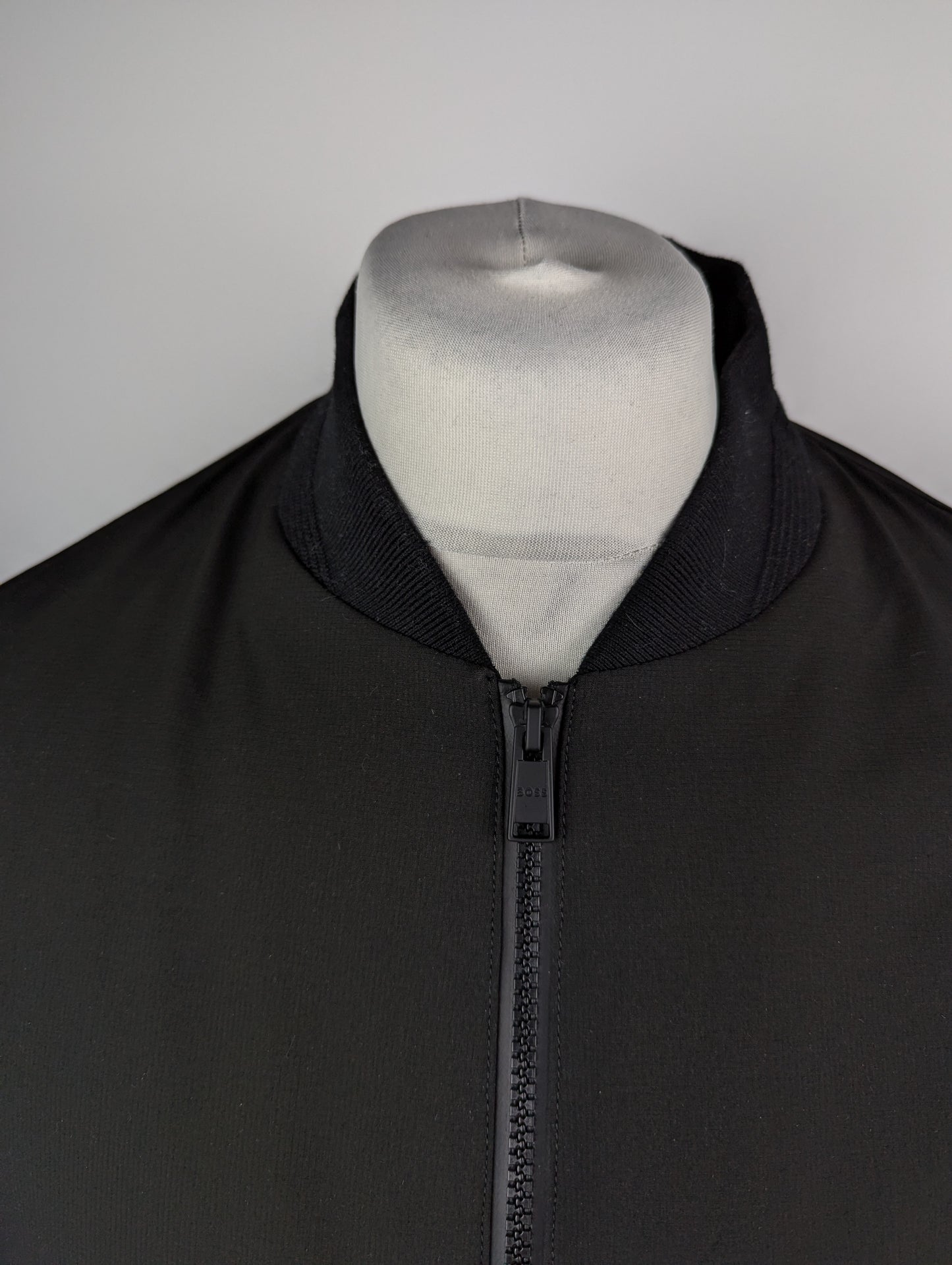 Boss P-Carbry Mens Bomber Jacket - Black