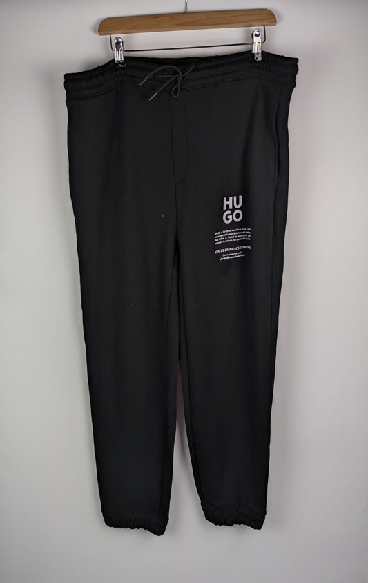 Hugo Dapurlonga Mens Joggers - Black