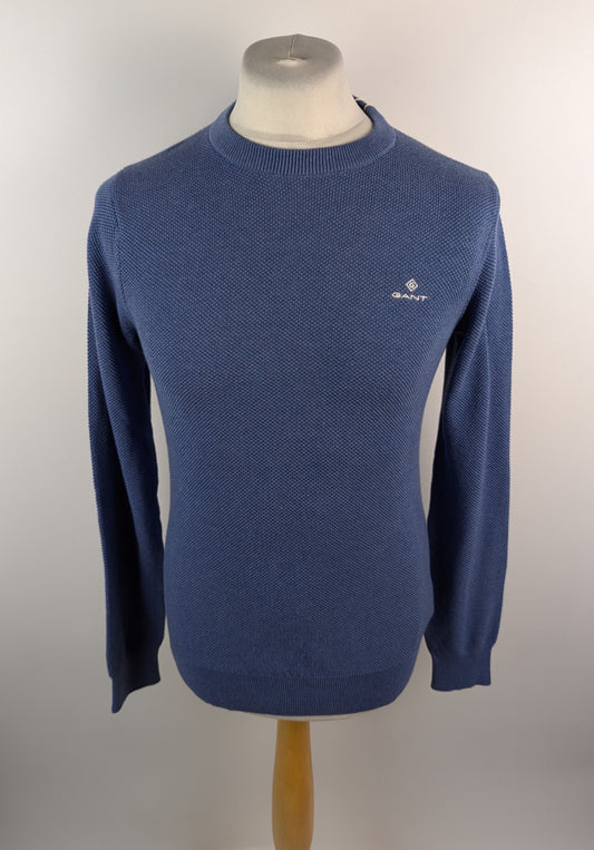 Gant Nebs Neps Melange Crewneck Sweatshirt - Blue