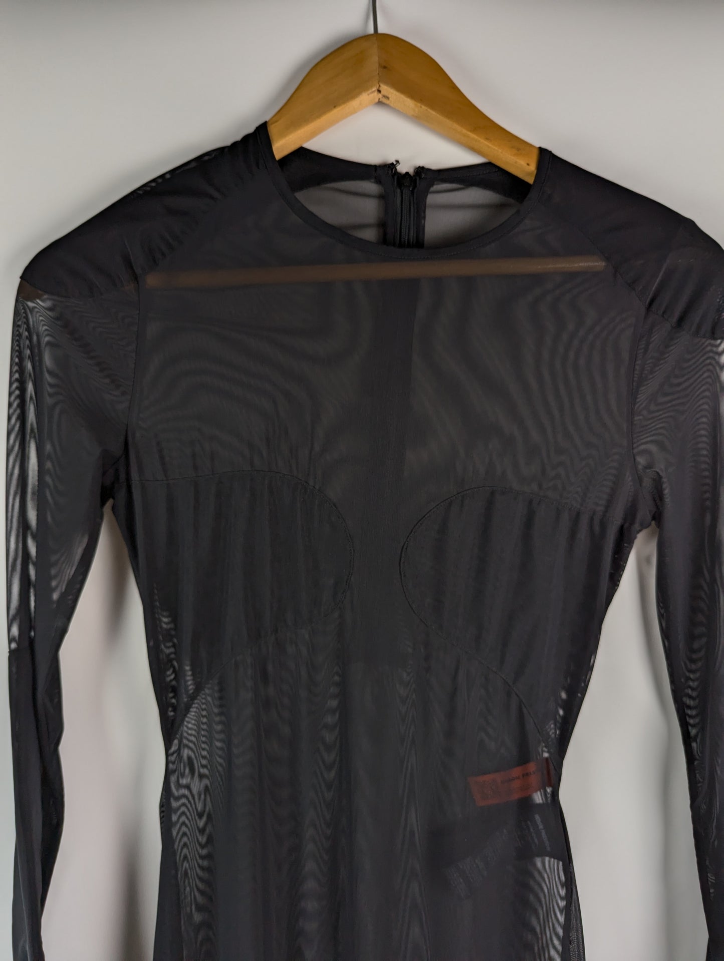 Heron Preston See Throuh Jumpsuit - Black