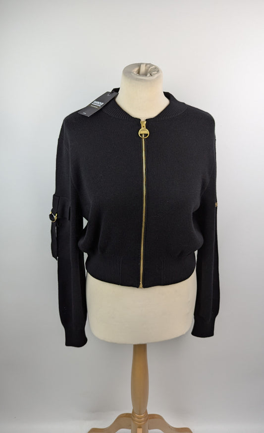 Barbour International Priya Bomber Jacket Womens - Black