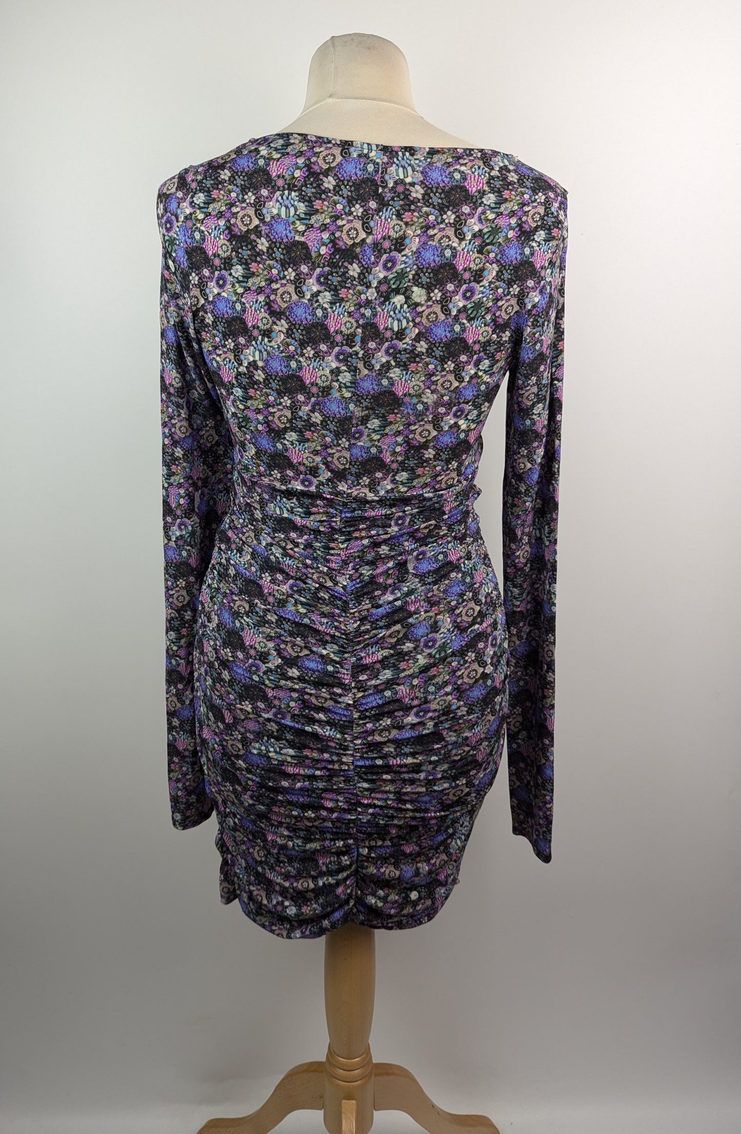 Isabel Marant Jordana mini dress - Purple / Multi