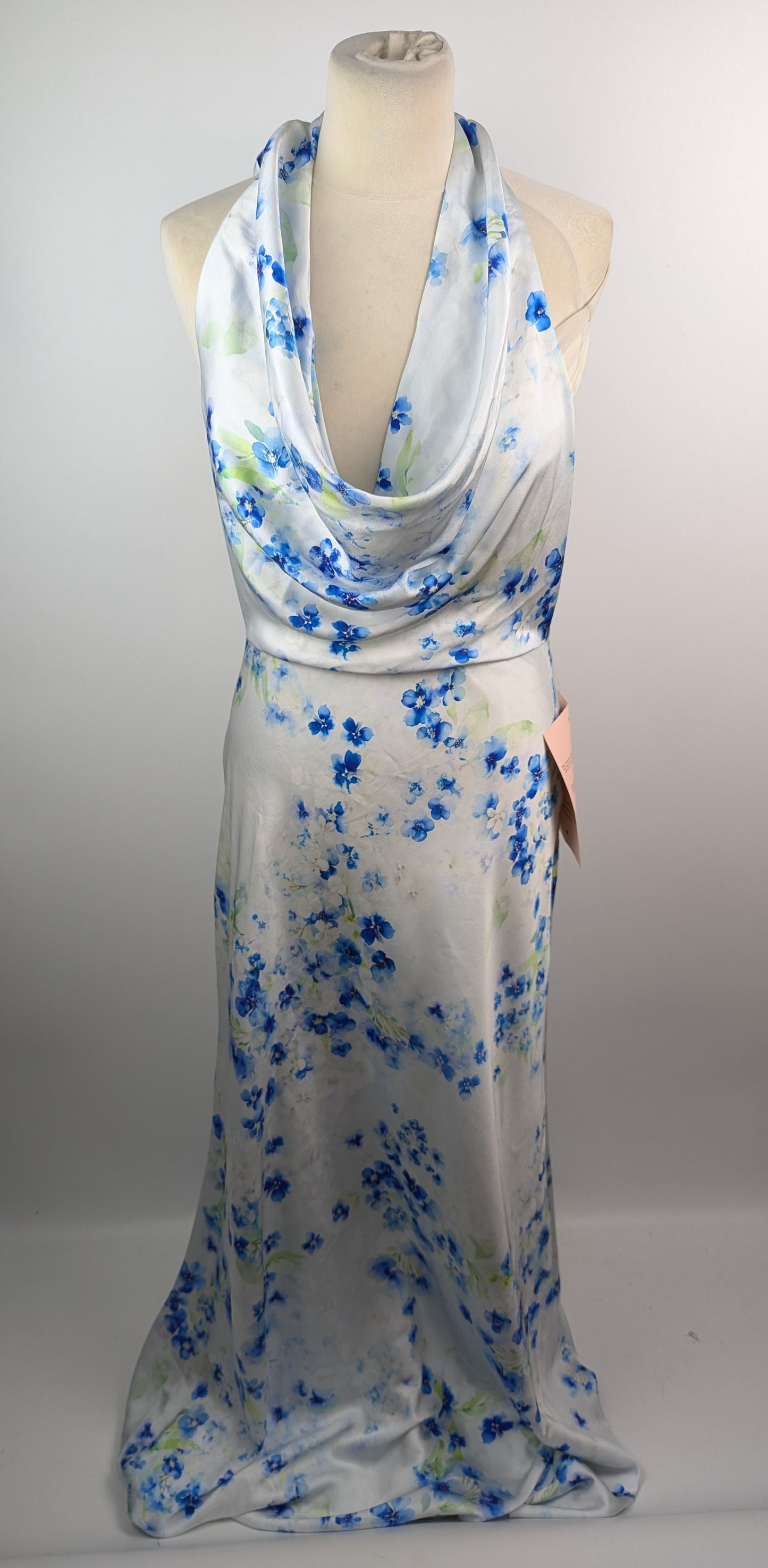 Jarlo Noelle Dress - Blue / White