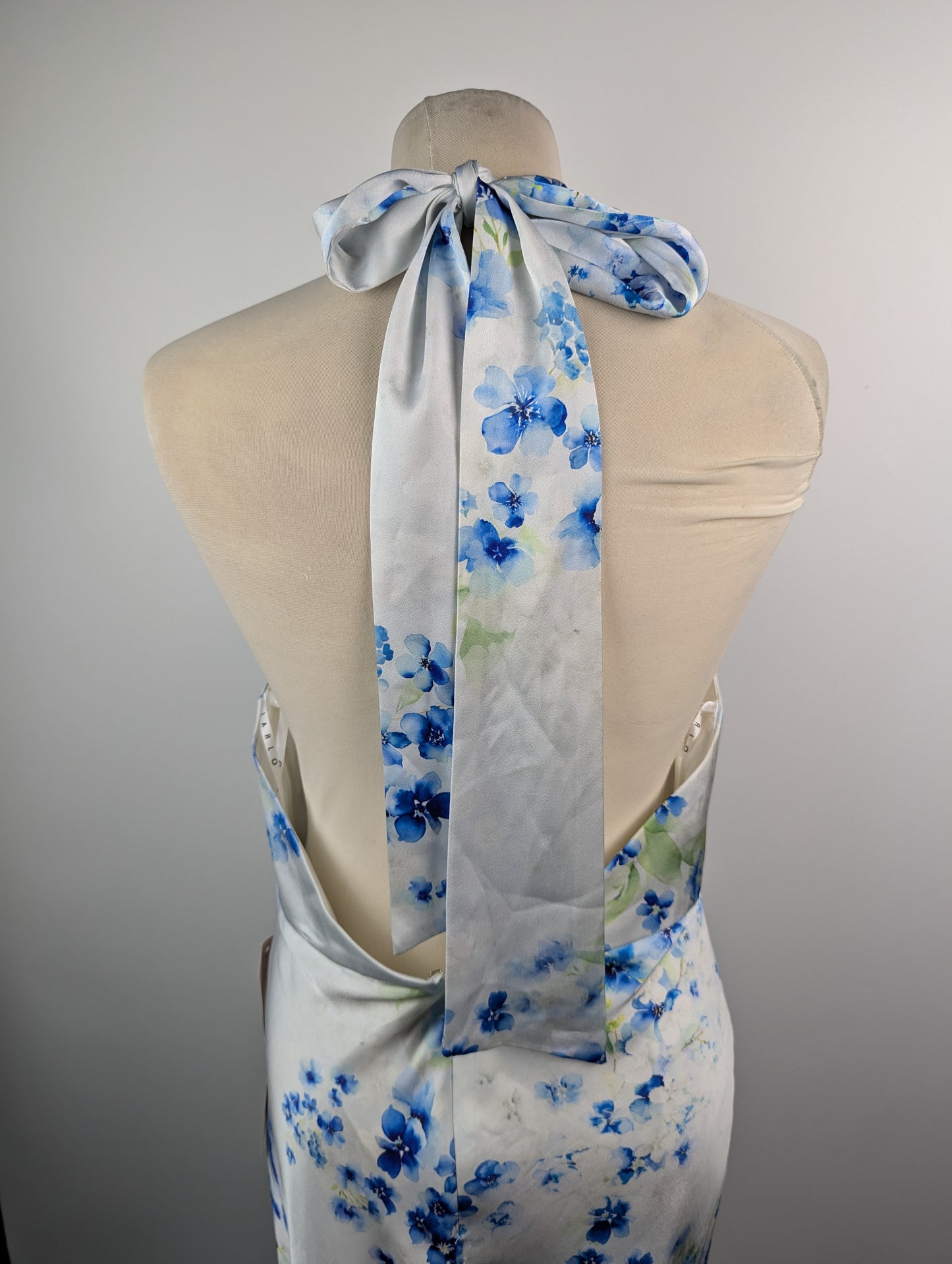 Jarlo Noelle Dress - Blue / White