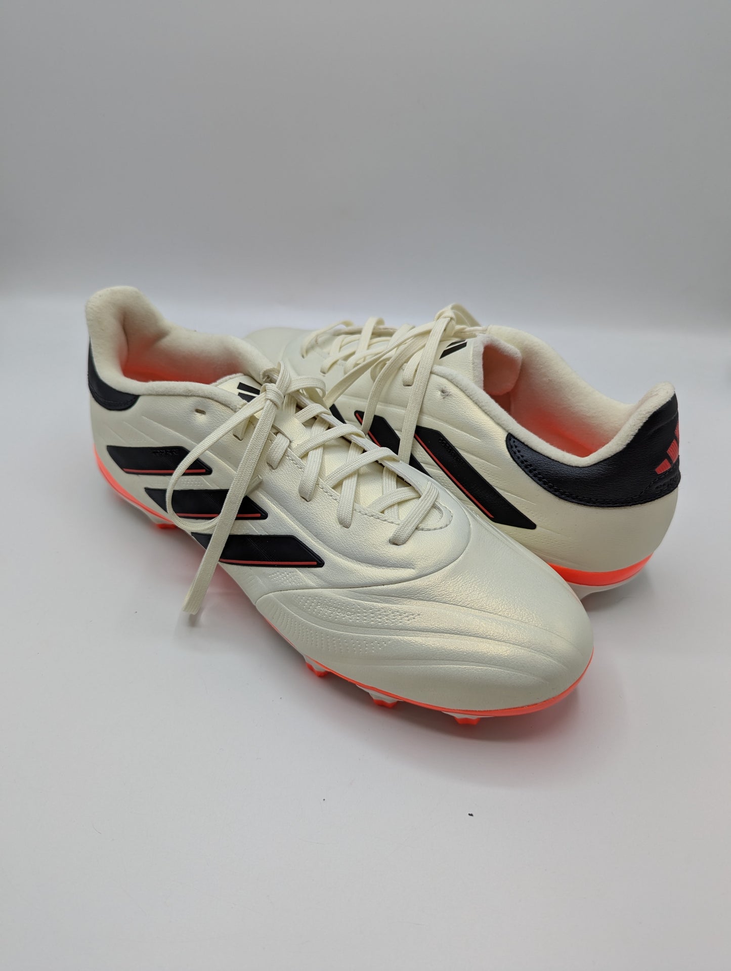 Adidas Copa Pure 2 League Multi-Ground Boots - Ivory / Core Black / Solar Red