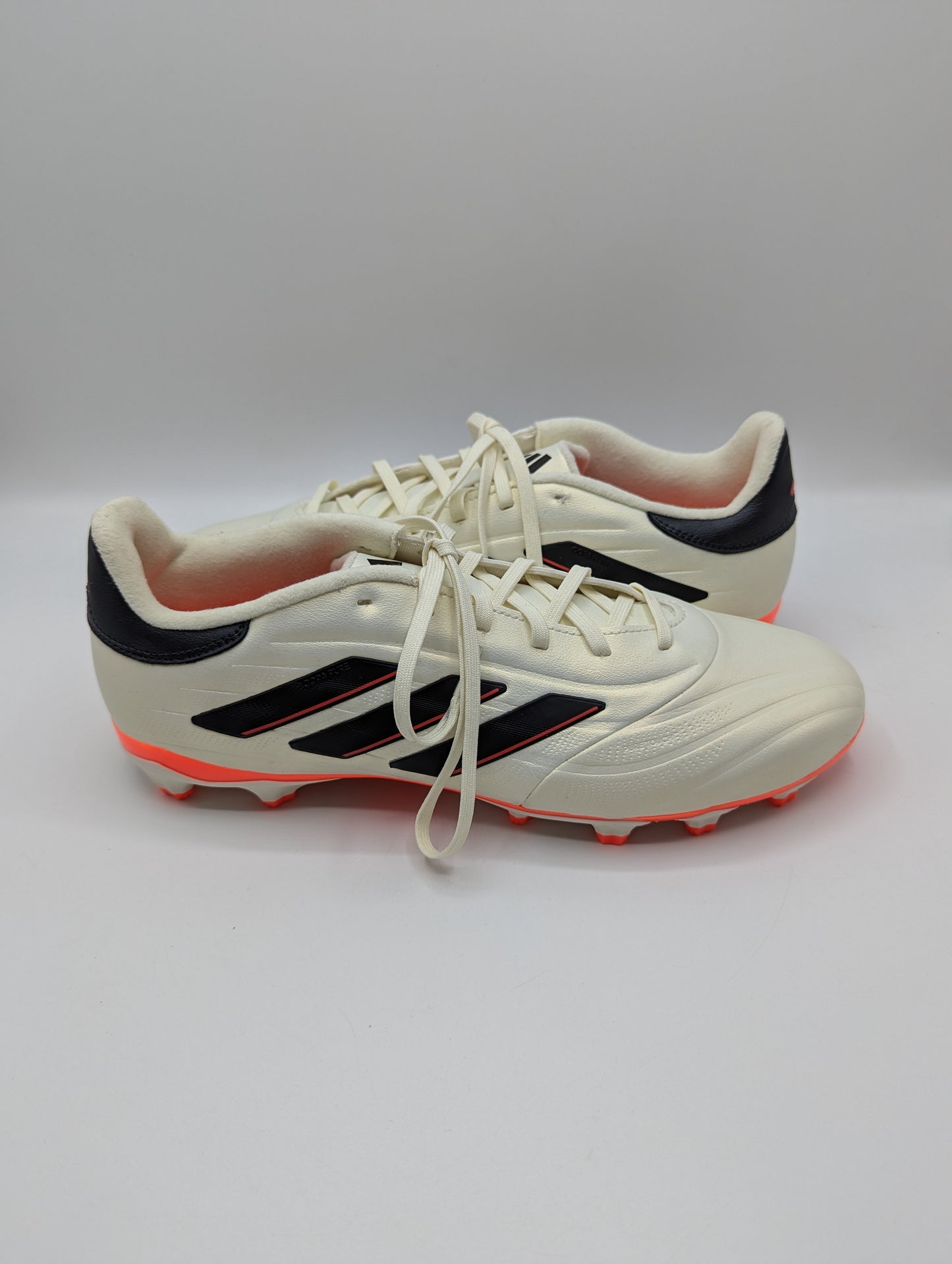 Adidas Copa Pure 2 League Multi-Ground Boots - Ivory / Core Black / Solar Red