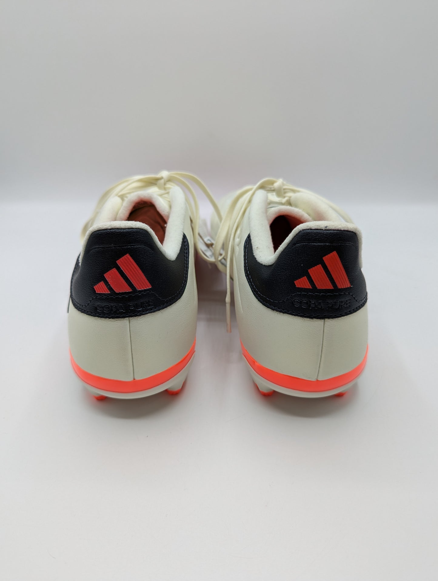 Adidas Copa Pure 2 League Multi-Ground Boots - Ivory / Core Black / Solar Red