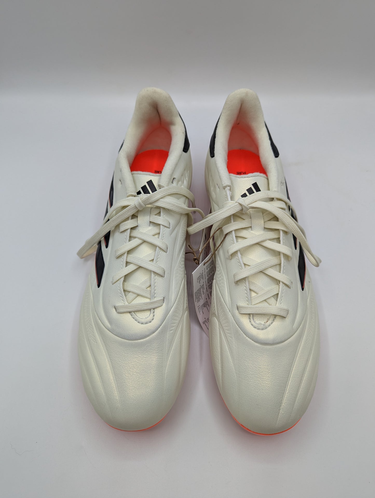 Adidas Copa Pure 2 League Multi-Ground Boots - Ivory / Core Black / Solar Red