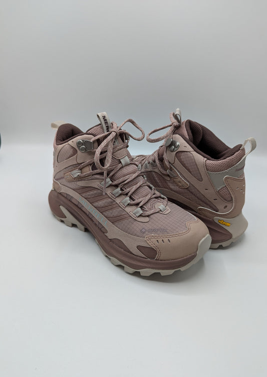 Merrell Moab Speed 2 Mid GTX Boots Womens - Amber Rose Pink