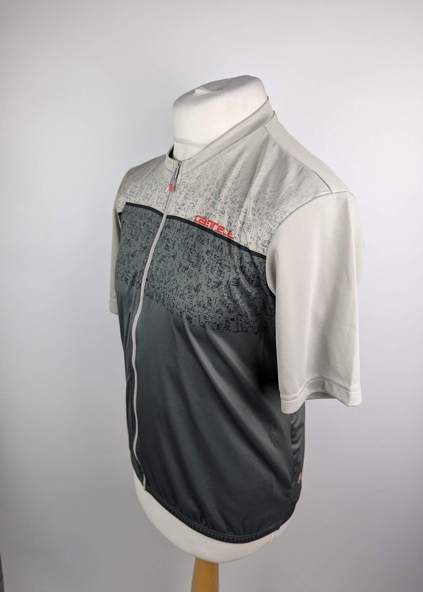 Castelli Entrata Jersey - Beige / Green