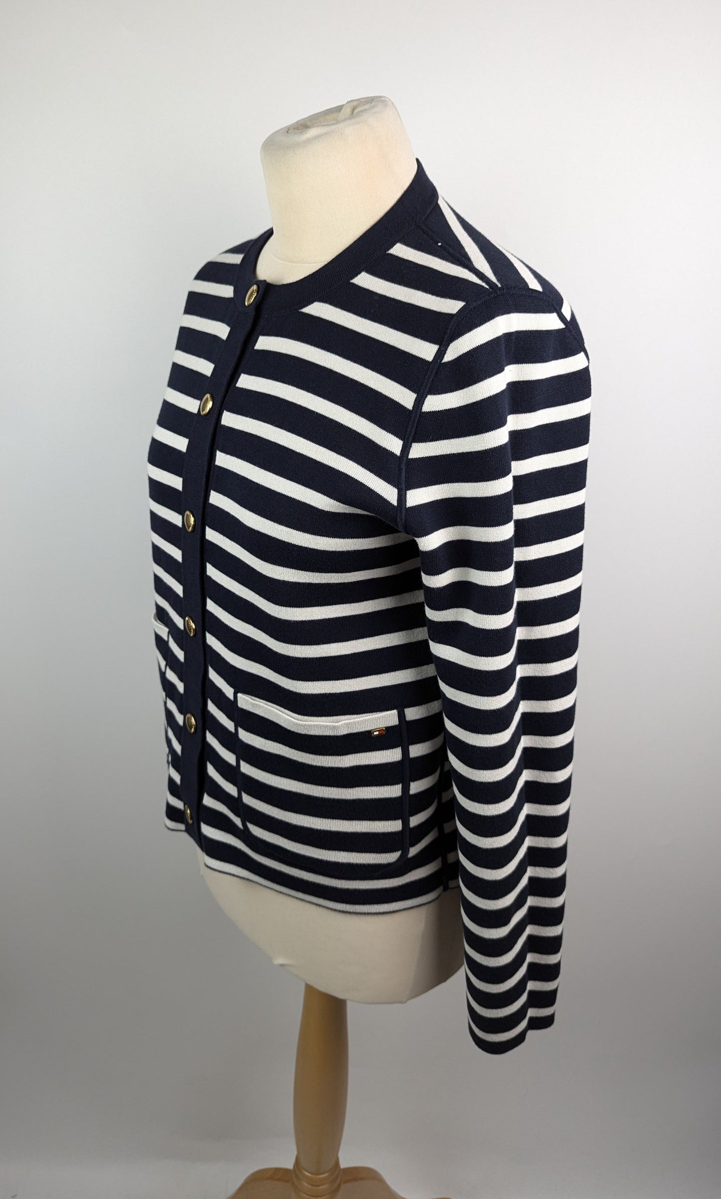 Tommy Hilfiger Reversible Cardigan sweater Womens - Navy