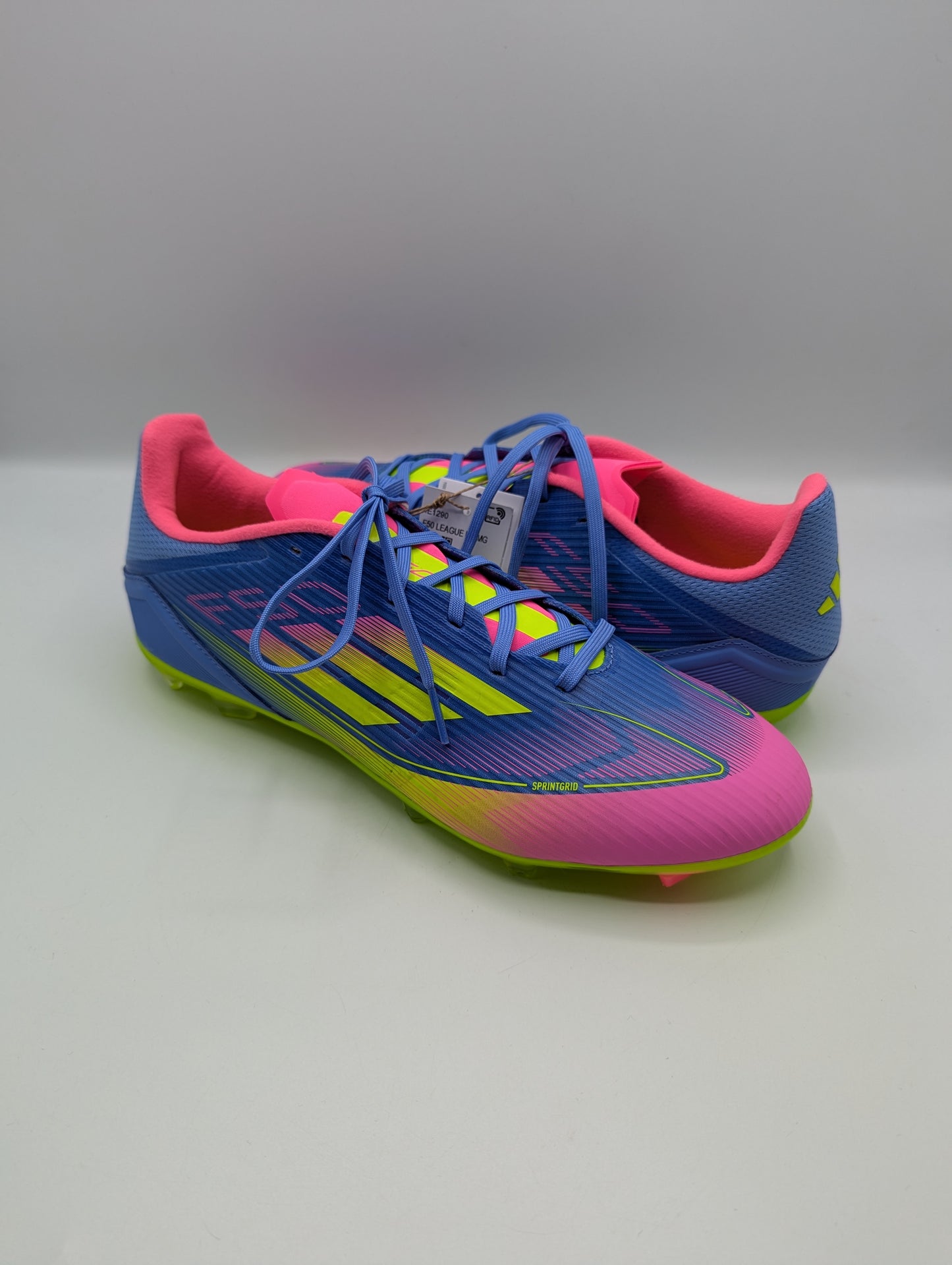 Adidas F50 League Adults Firm Ground Football Boots - Blue / Multi