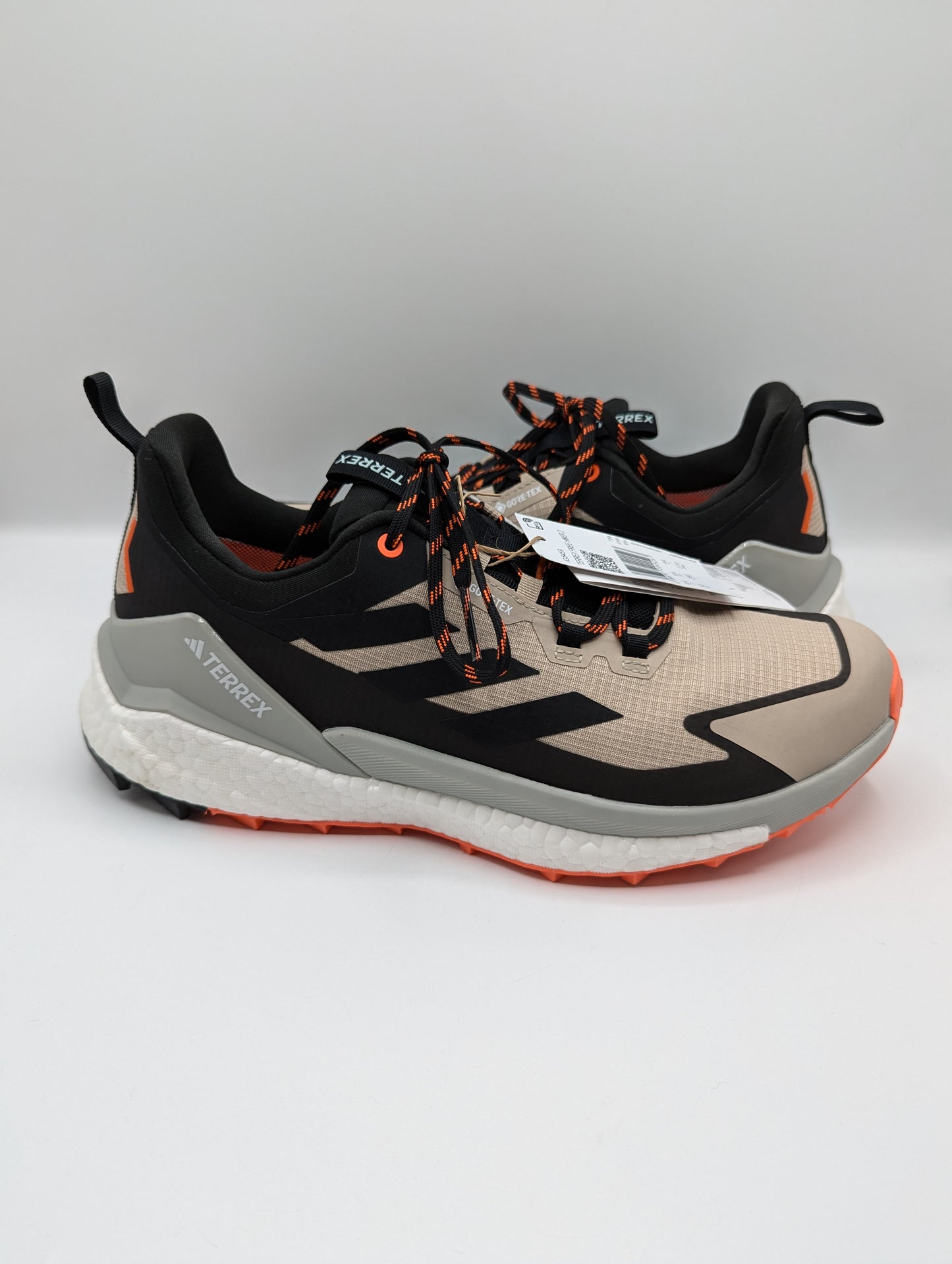 Adidas Terrex Free Hiker 2 Low Gtx Chukka Boots Mens - Black / Beige