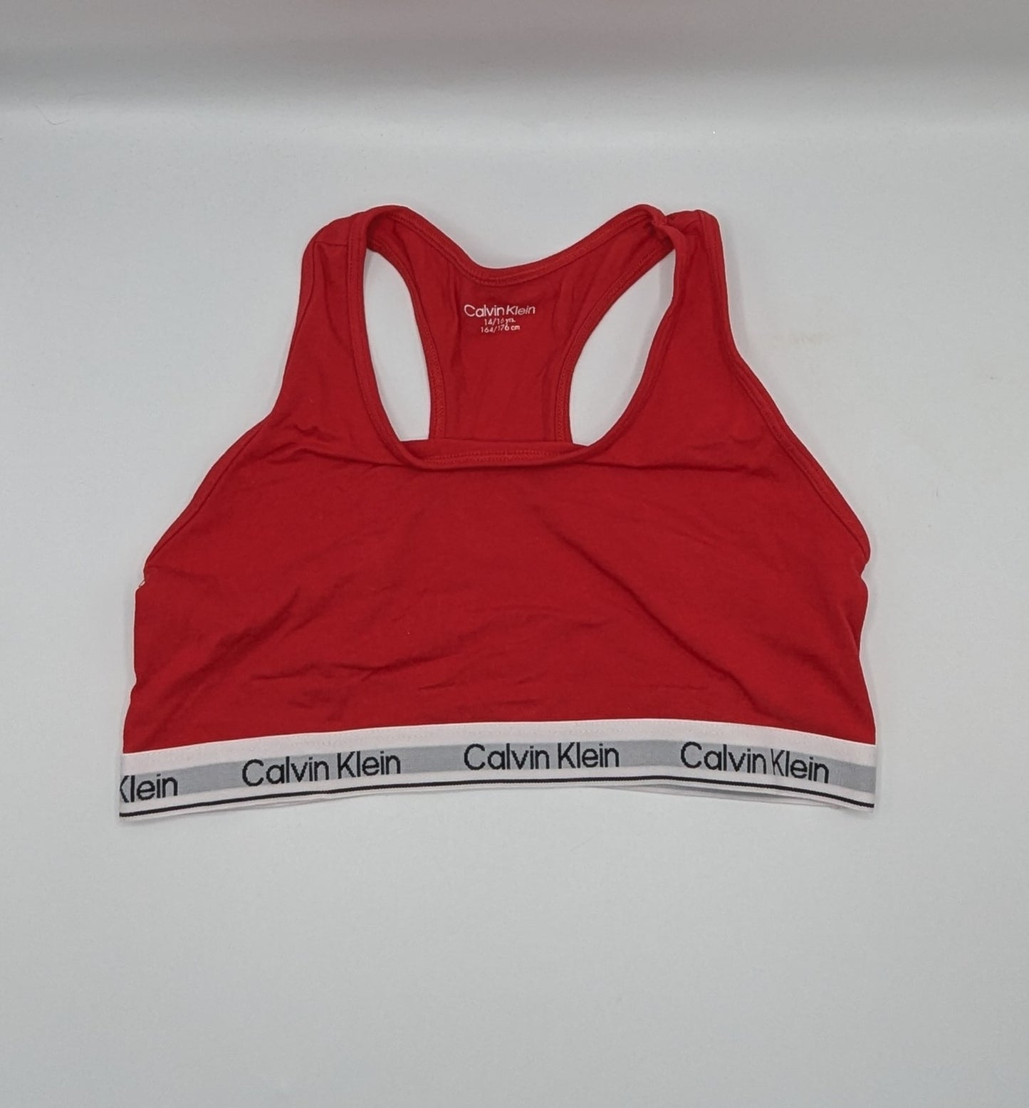 Calvin Klein 2-Pack Bra Juniors Girls - Red / White