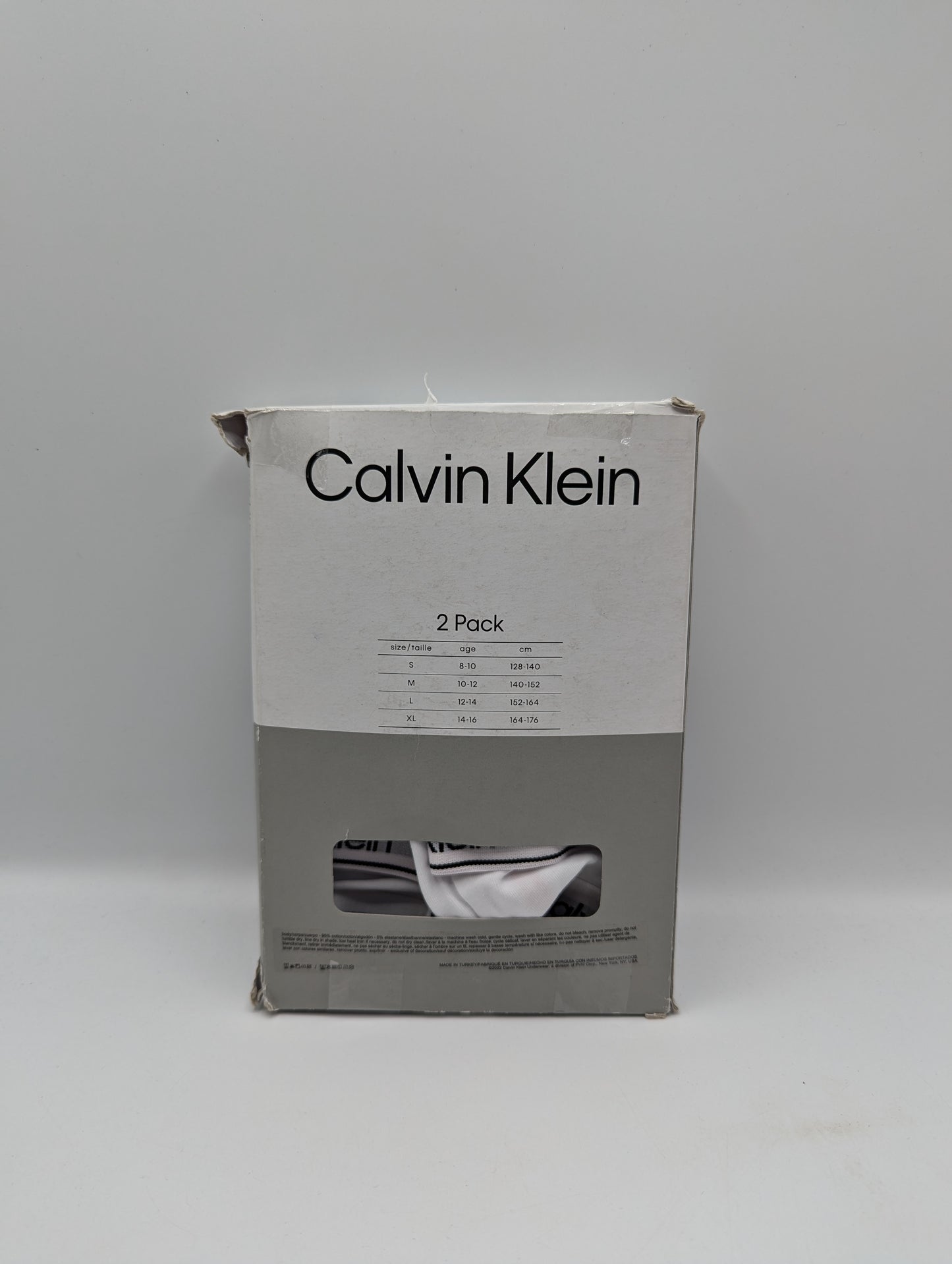 Calvin Klein 2-Pack Bra Juniors Girls - Red / White