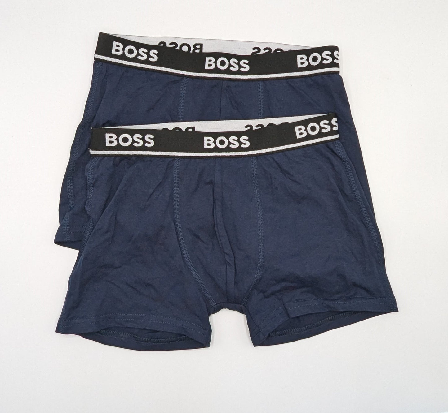 Boss 2 Pack Logo Boxers Junior - Navy