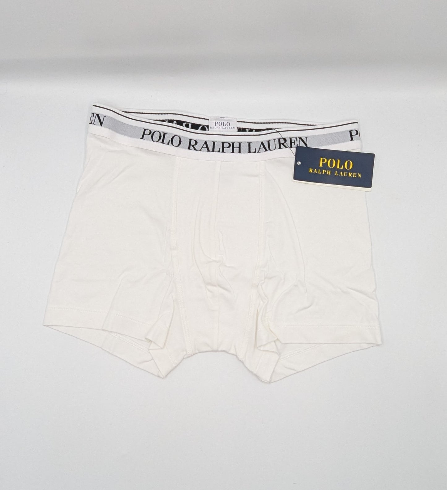 Polo Ralph Lauren Stretch-Cotton Classic Trunks 3 pack - Black/White/Grey