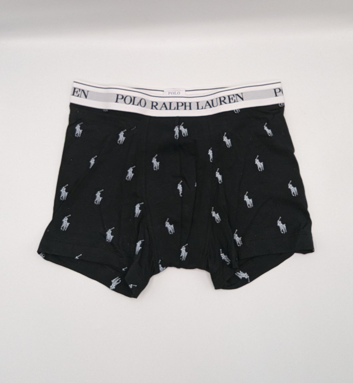 Polo Ralph Lauren Stretch-Cotton Classic Trunks 3 pack - Black/White/Grey