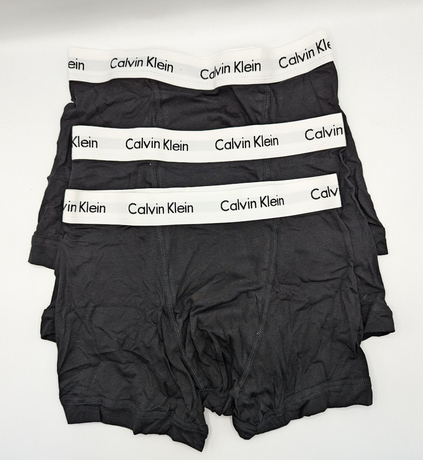 Calvin Klein Cotton Stretch Boxer Shorts - Black