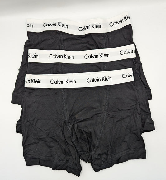 Calvin Klein Cotton Stretch Boxer Shorts - Black