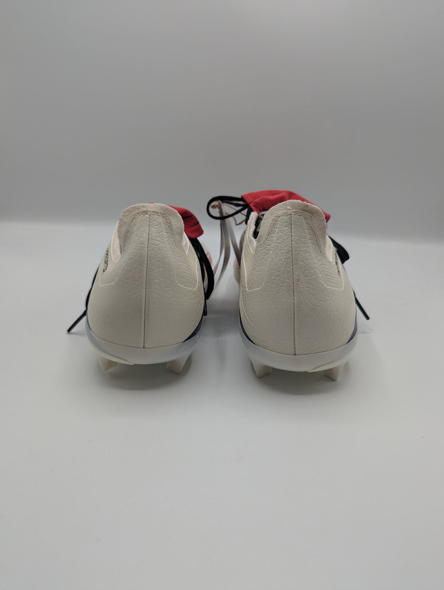 Adidas Predator League Fold Over Tongue Firm Ground Football Boots - Cream/Black/Red