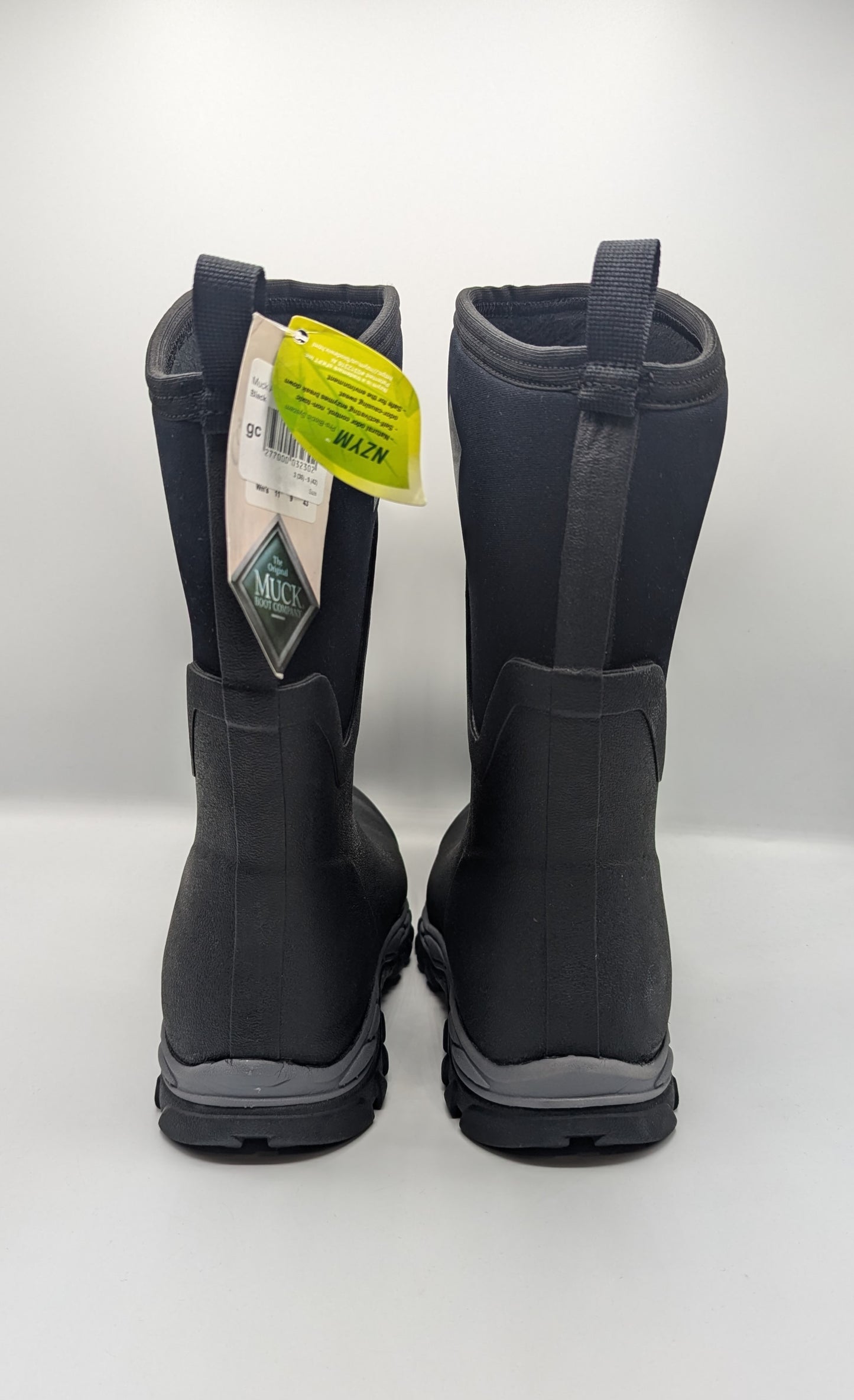 Muck Boot Arctic Sport II Ladies Short Wellington Boots - Black
