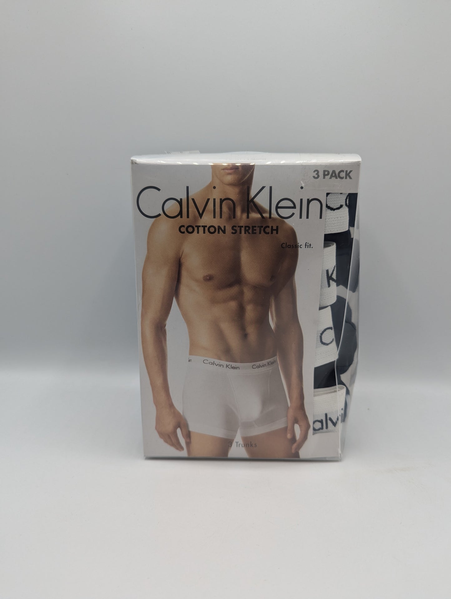 Calvin Klein X4 Cotton Stretch Boxer Shorts - Black