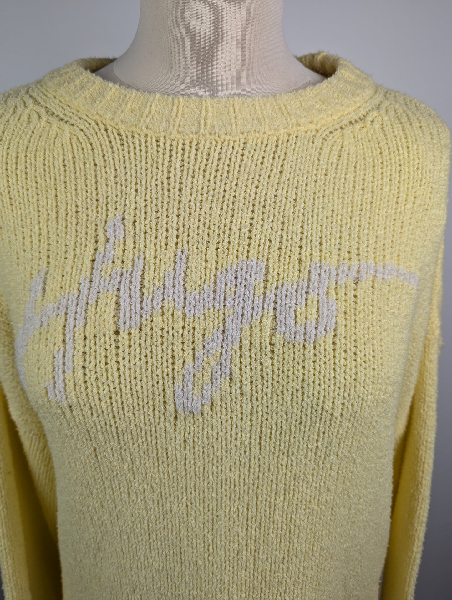 Hugo Sareed Womens Knit Jumper - Yellow