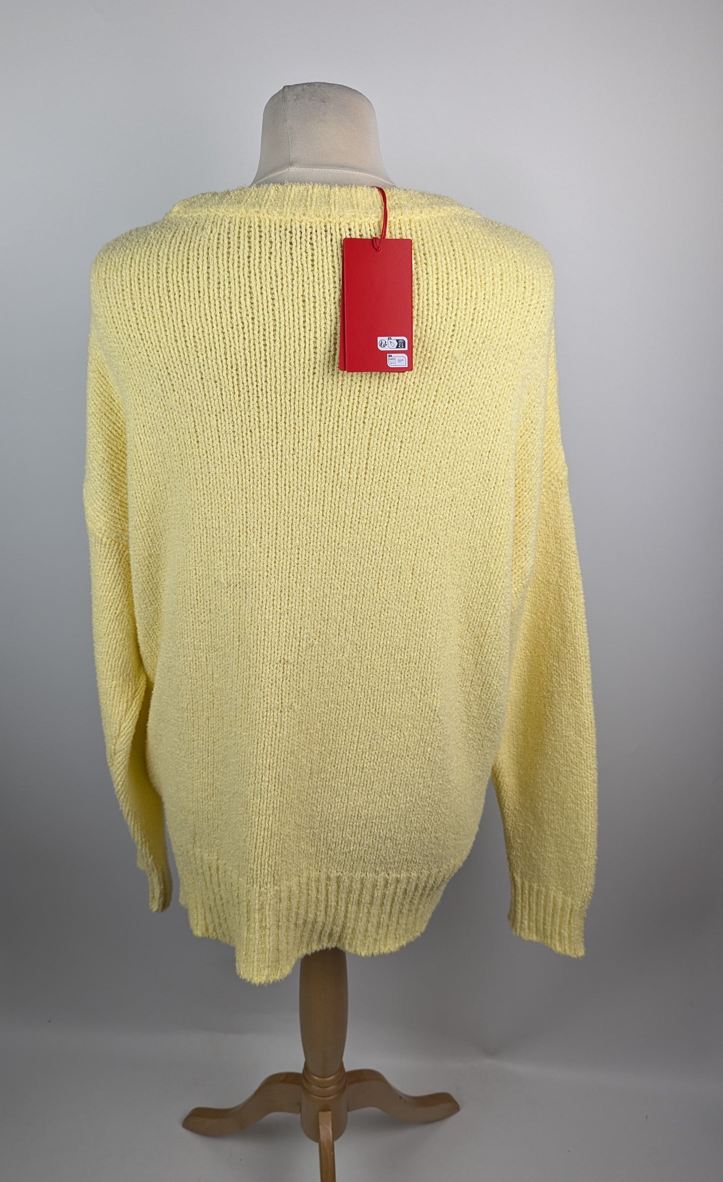 Hugo Sareed Womens Knit Jumper - Yellow