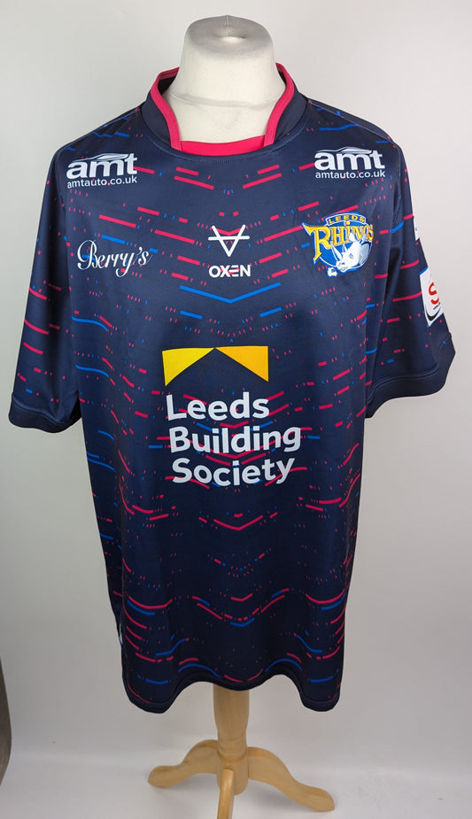 OXEN Leeds Rhinos 2024 Replica Alternative Shirt - Blue