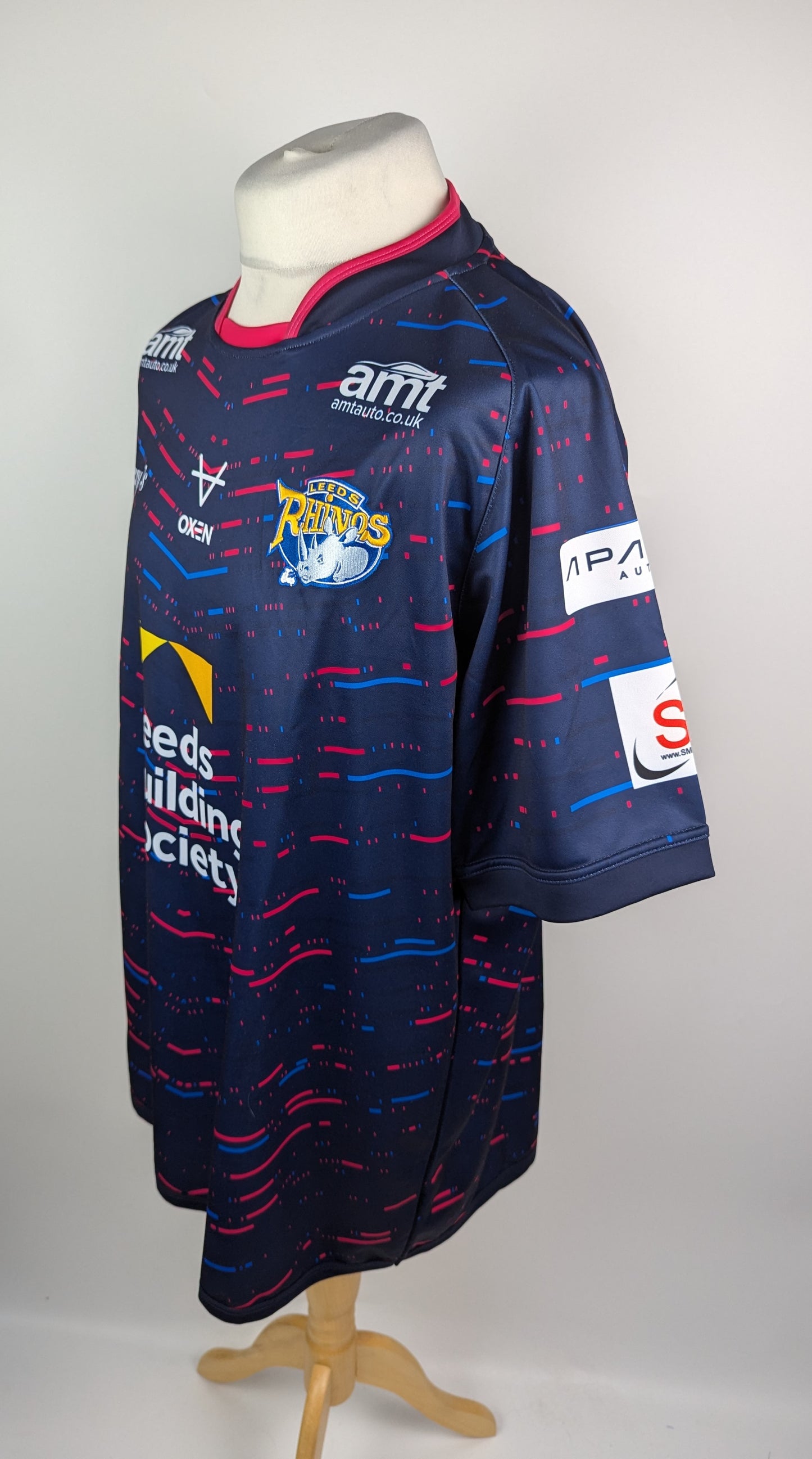 OXEN Leeds Rhinos 2024 Replica Alternative Shirt - Blue