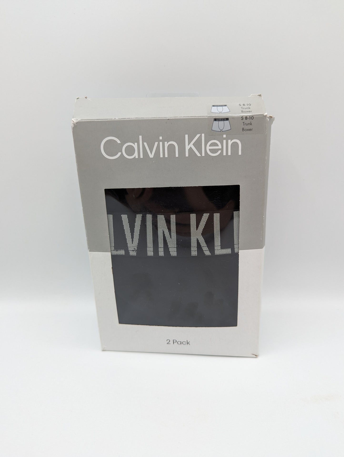 Calvin Klein IP 2 Pack Boxer Trunks Junior Boys - Black