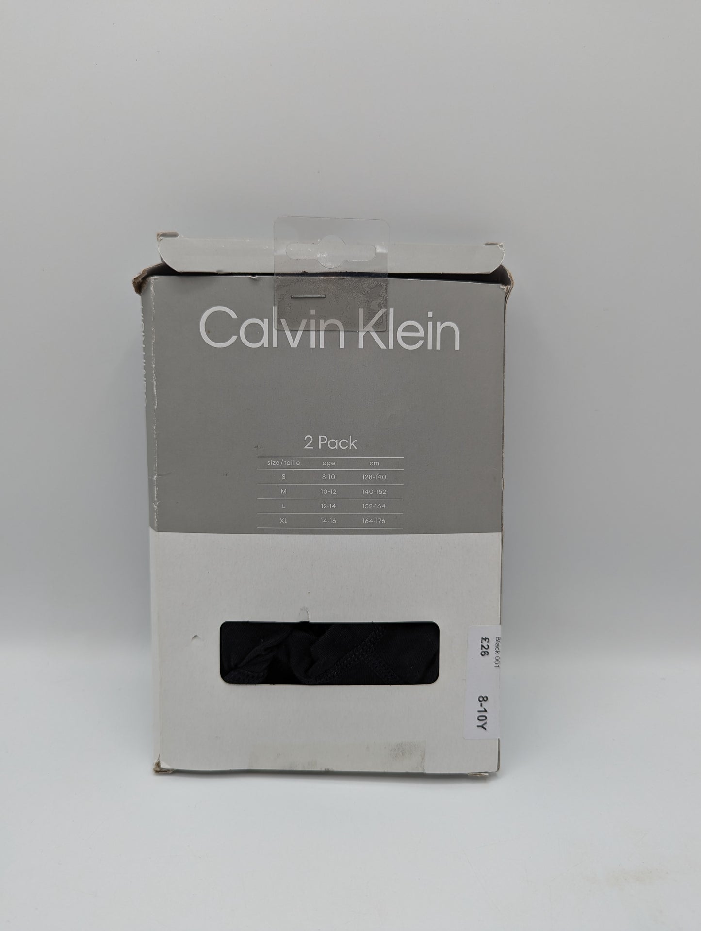 Calvin Klein IP 2 Pack Boxer Trunks Junior Boys - Black