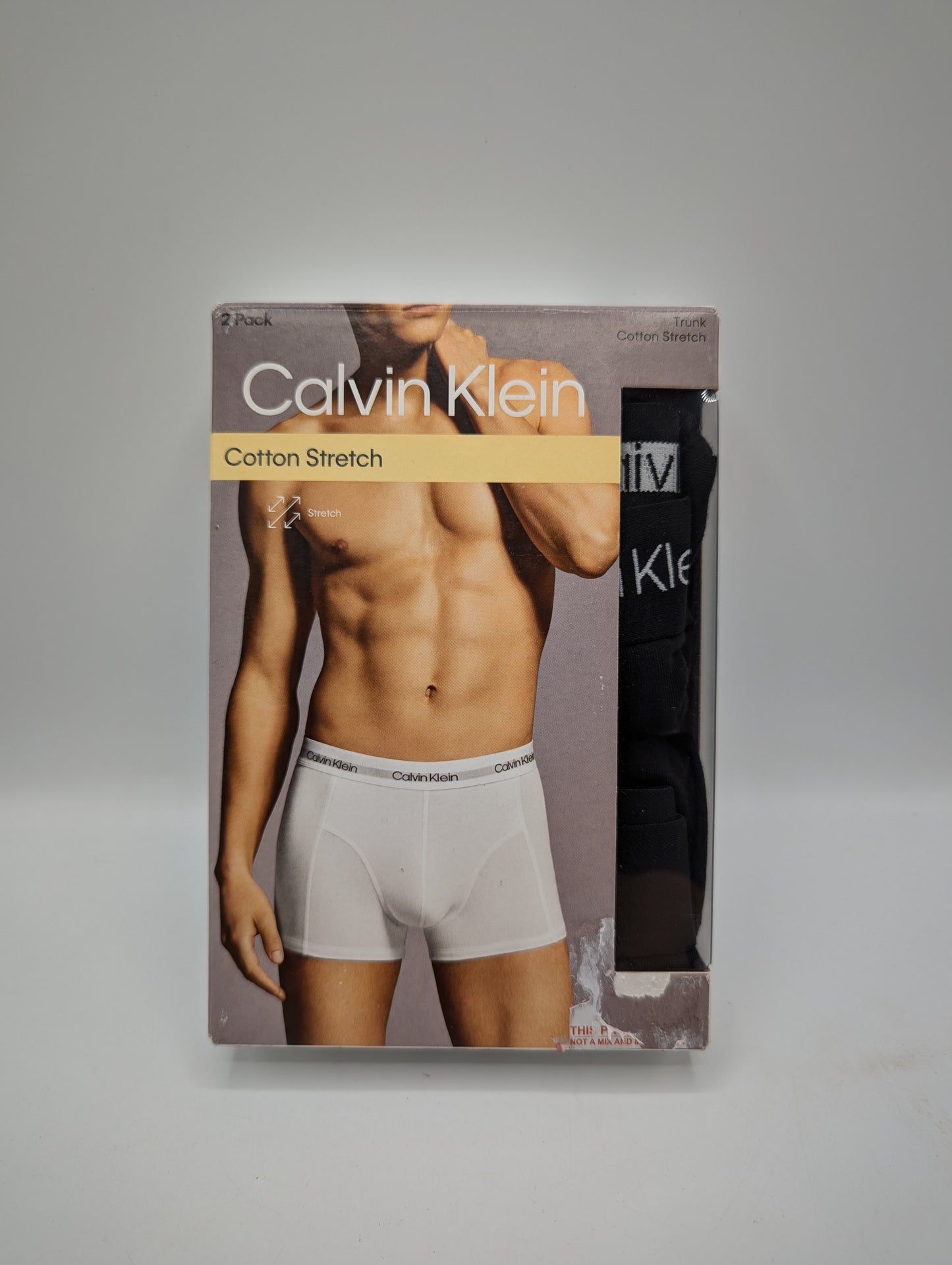 Calvin Klein 2 Pack Trunks boxers - Black